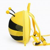 Μίνι σακίδιο σε σχήμα μέλισσας  και κίτρινο χρώμα, με ζώνη που ασφαλίζει Supercute 383862 7