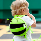 Μίνι σακίδιο με σχήμα μέλισσας και ζώνη που ασφαλίζει, σε πράσινο χρώμα Supercute 383869 8