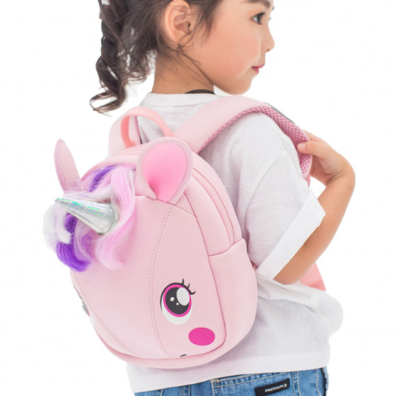 Παιδικό σακίδιο- μονόκερος, σε ροζ χρώμα ZIZITO 383883 8