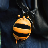 Μικρή τσάντα με σχέδιο μέλισσας, σε πορτοκαλί χρώμα Supercute 383936 4