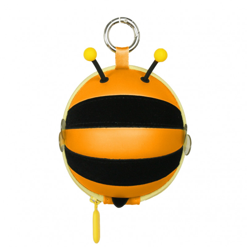 Μικρή τσάντα με σχέδιο μέλισσας, σε πορτοκαλί χρώμα  383937