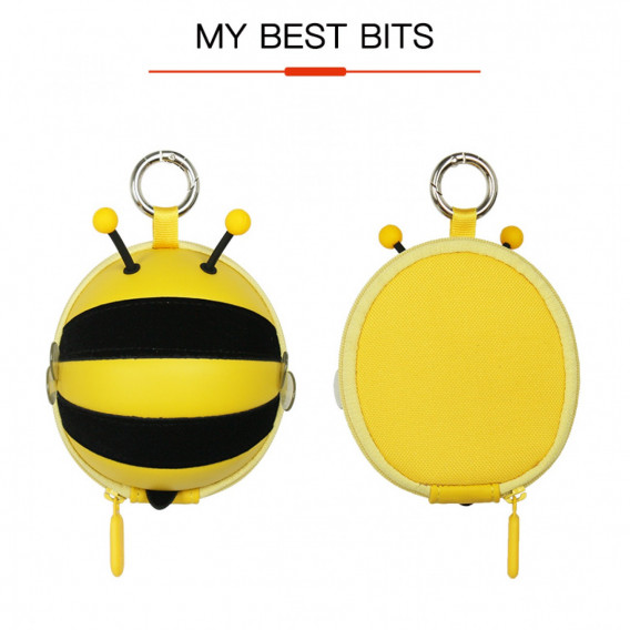Μικρή κίτρινη τσάντα σε σχήμα μέλισσας ZIZITO 383963 7