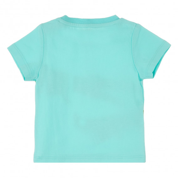 Βρεφικό, βαμβακερό t-shirt με τυπωμένο σχέδιο κροκόδειλο, για αγόρι Boboli 384576 4