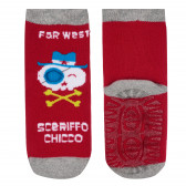 Πειρατικές κάλτσες για αγόρι, κόκκινο Chicco 384673 