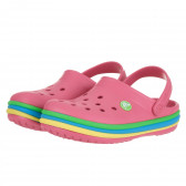 Σανδάλια με λογότυπο μάρκας για κορίτσι CROCS 385590 3
