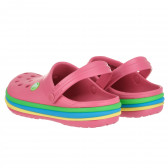 Σανδάλια με λογότυπο μάρκας για κορίτσι CROCS 385591 4