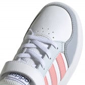 Πάνινα παπούτσια BREAKNET C, λευκό Adidas 385610 5