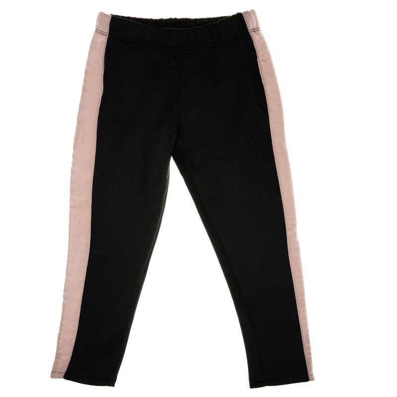 Παντελόνι με ροζ στρίφωμα για κορίτσι  38826