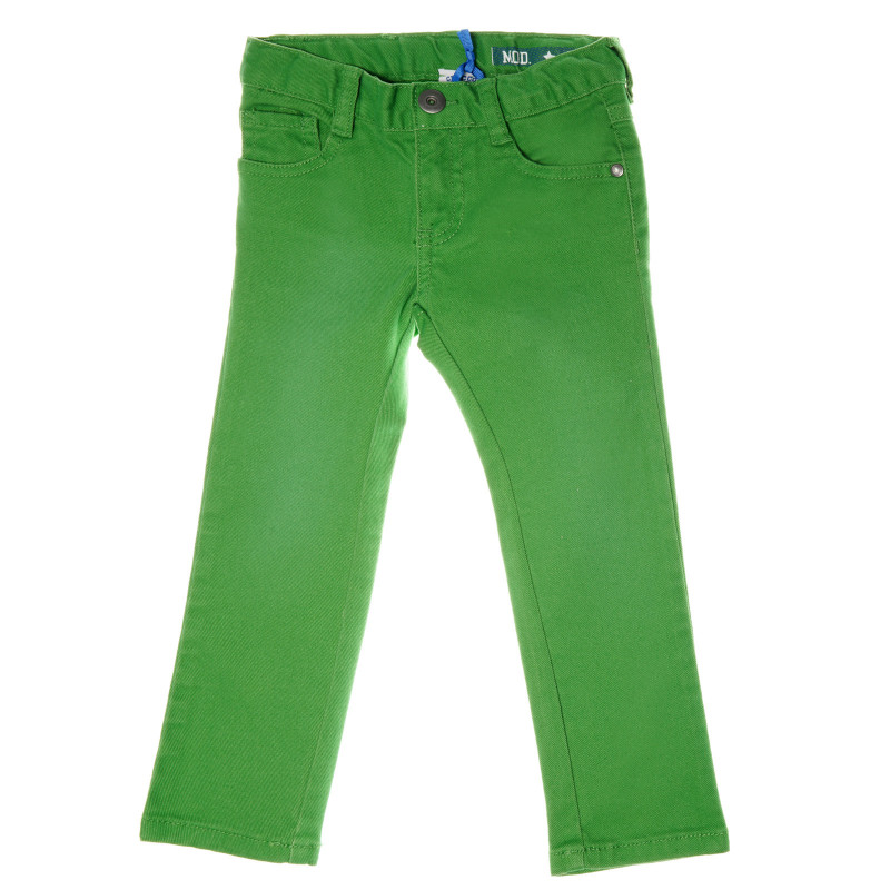Παντελόνι για αγόρι με ίσια, πράσινη  39029