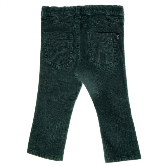 Παντελόνι για αγόρι με φθαρμένο εφέ, σκούρο πράσινο Chicco 39055 2