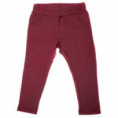 Chicco κόκκινο χρώμα παντελόνι για κορίτσι Chicco 39097 