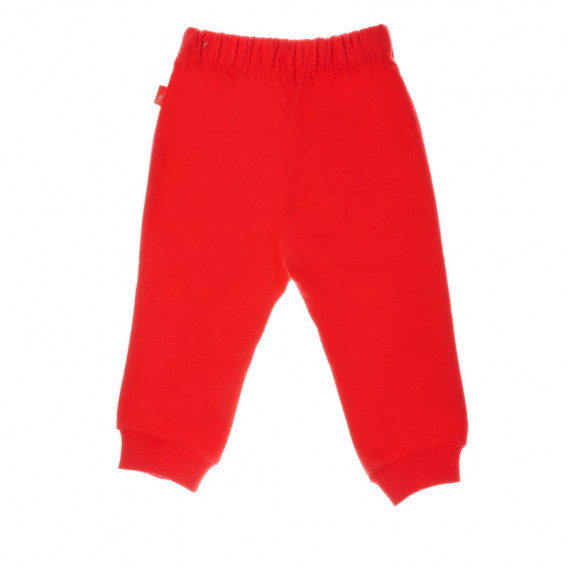 Παντελόνι με κόκκινο χρώμα Unisex Chicco 39108 2