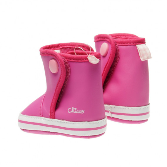 Μαλακές ψηλές μπότες για κοριτσάκι, ροζ Chicco 39593 2