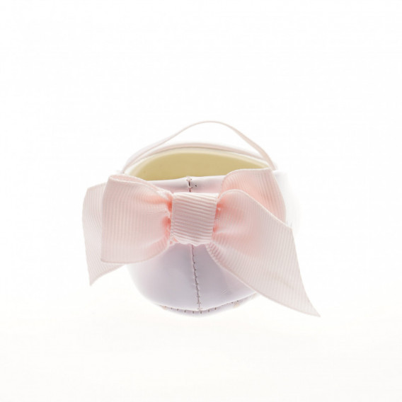 Μαλακό μποτάκι τύπου μπαλαρίνας με κορδέλα στο τακούνι, ροζ Chicco 39616 3