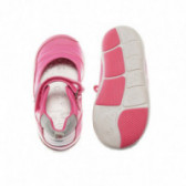 Δερμάτινα παπούτσια για κοριτσάκι με ασημί λεπτομέρεια Chicco 40019 3