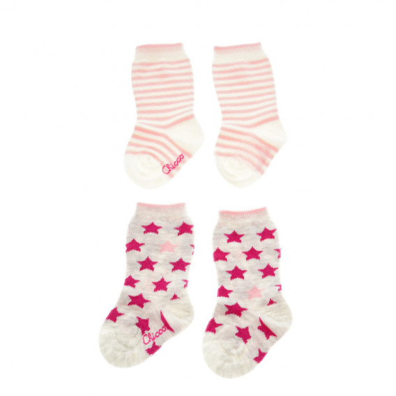 Κάλτσες για κορίτσια - 2 ζευγάρια Chicco 40215 