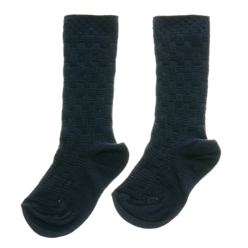 Κάλτσες μήκους 3/4 για ένα κορίτσι, σκούρο μπλε  40234