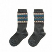Κάλτσες μήκους 3/4 για ένα αγόρι, γκρι Chicco 40245 