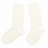 2 κομμάτια 3/4 λευκές κάλτσες για κορίτσι Chicco 40356 2