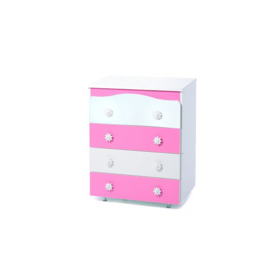 Συρταριέρα, ροζ Dizain Baby 40955 
