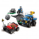 Καταδίωξη σε χωματόδρομο με 297 κομμάτια Lego 41238 3