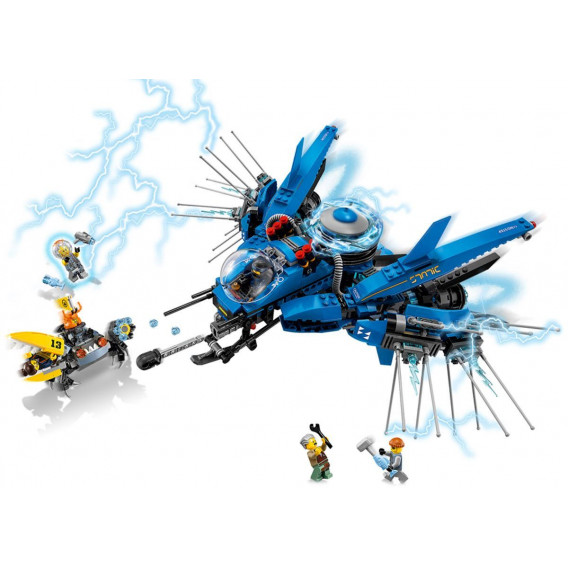 Lightning Αεροπλάνο με 876 κομμάτια Lego 41401 4