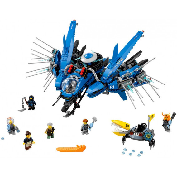 Lightning Αεροπλάνο με 876 κομμάτια Lego 41402 5