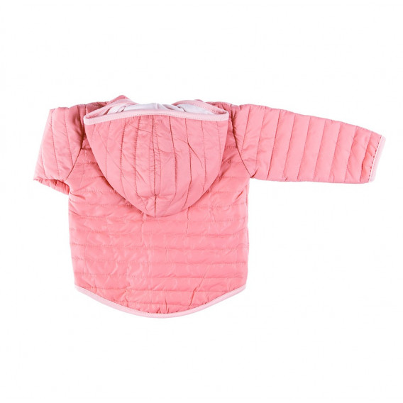 Ανοιξιάτικο μπουφάν μωρού με κουκούλα για κορίτσια Ewa Klucze 41592 2