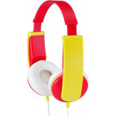Στερεοφωνικά ακουστικά με κόκκινο και κίτρινο χρώμα ha-kd5-v JVC 41946 