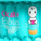 Φουσκωτή μπανιέρα Cupcake, σε γαλάζιο χρώμα Cupcake babies 42180 2
