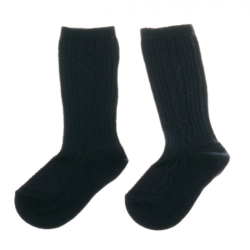 Κάλτσες μήκους 3/4 για ένα αγόρι, σκούρο μπλε  42455