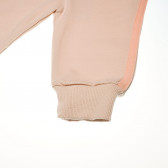 Βρεφικό παντελόνι με ροζ ρίγα στο πλάι, για κορίτσι Pinokio 42656 2