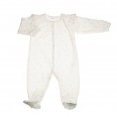 Μακρυμάνικη βαμβακερή φόρμα για μωρά με λαμπερά γκρι αστέρια Pinokio 43633 3