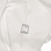 Μακρυμάνικη βαμβακερή ολόσωμη φόρμα- Unisex, Λευκό του χιονιού Pinokio 44045 4