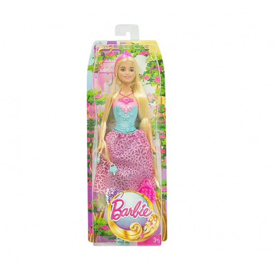 Κούκλα - πριγκίπισσα με μακριά μαλλιά, συλλογή Barbie 44417 3