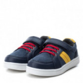 Πάνινα παπούτσια με χρωματιστές λωρίδες για αγόρι, μπλε XTI 44664 