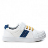 Πάνινα παπούτσια με χρωματιστές λωρίδες για αγόρια, λευκό XTI 44665 2