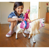 Κούκλα - διαδραστικό άλογο με κινήσεις και ήχους Barbie 44911 4