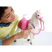 Κούκλα - διαδραστικό άλογο με κινήσεις και ήχους Barbie 44914 7