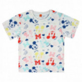 Βαμβακερή μπλούζα με τύπωμα Mickey Mouse για αγόρι Mickey Mouse 44952 