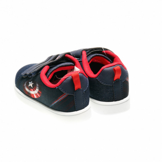 Πάνινα παπούτσια με σχέδιο ασπίδα Avengers για αγόρι KIABI 45219 2