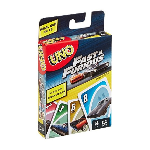 Κάρτες UNO, Fast and Furious Dino Toys 45747 7