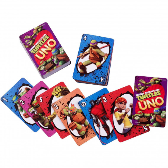 Κάρτες UNO, Ninja Turtles Dino Toys 45777 2