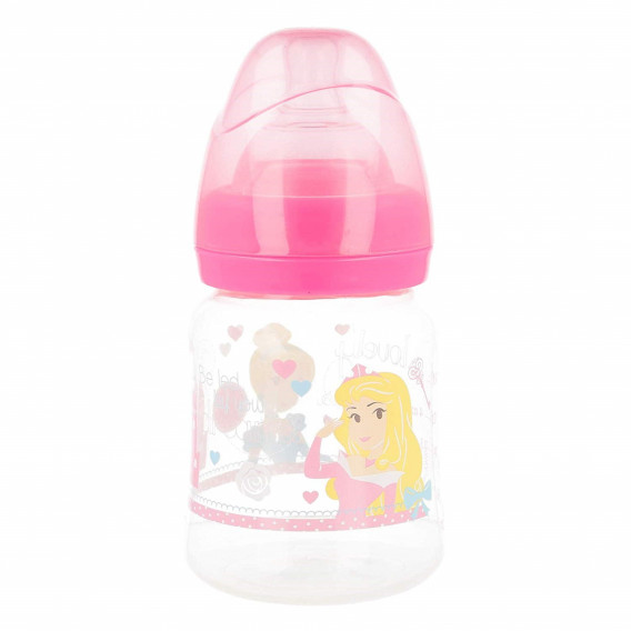 Μπιμπερό πολυπροπυλενίου Little Princess, με πιπίλα 2 σταγόνες, 0+ μήνες, 150 ml, χρώμα: ροζ Stor 45840 2
