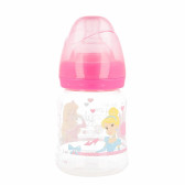 Μπιμπερό πολυπροπυλενίου Little Princess, με πιπίλα 2 σταγόνες, 0+ μήνες, 150 ml, χρώμα: ροζ Stor 45841 3