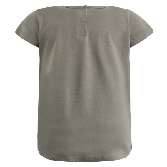 Βαμβακερή μπλούζα με πολύχρωμο σχέδιο για κορίτσι Canada House Canada House 46088 2