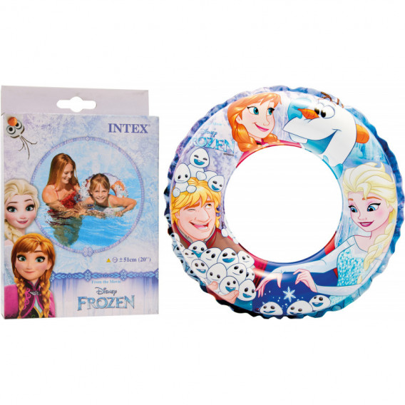 Φουσκωτό σωσίβιο Frozen για κορίτσι Intex 46362 