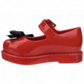 Παπούτσια για κορίτσι με μαύρη κορδέλα MINI MELISSA 46752 3