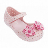 Παπούτσια για κορίτσι με λουλούδια σε ροζ χρώμα MINI MELISSA 46760 