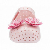 Παπούτσια για κορίτσι με λουλούδια σε ροζ χρώμα MINI MELISSA 46763 4